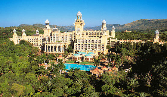 The Lost Palace Hotel at Sun City Resort.